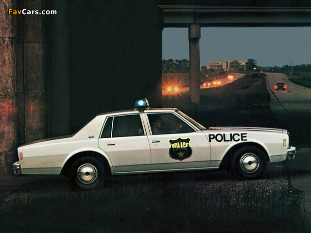 Chevrolet Impala Police 1978 wallpapers (640 x 480)