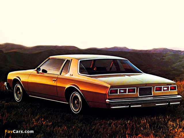 Chevrolet Impala Coupe 1979 images (640 x 480)