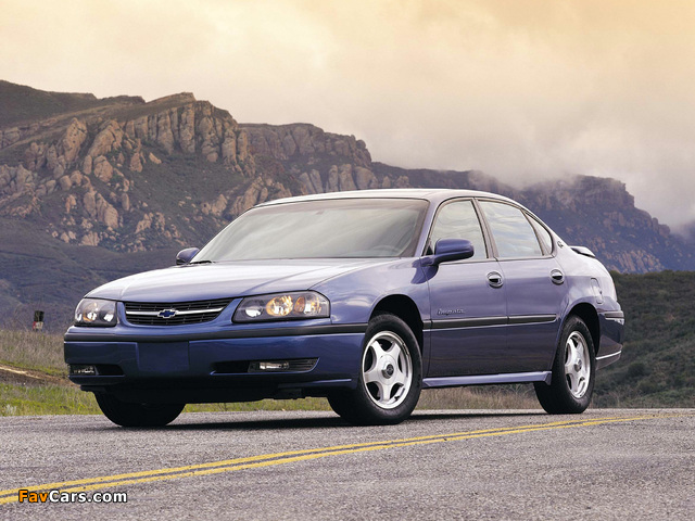 Chevrolet Impala LS 2000–06 photos (640 x 480)