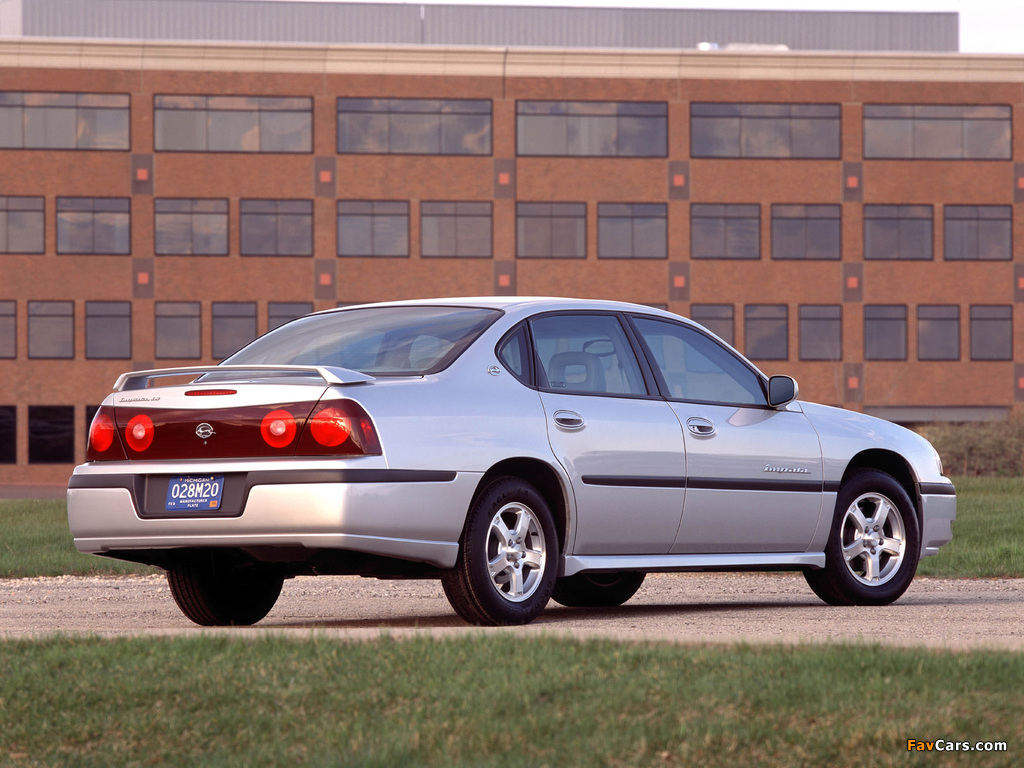 Chevrolet Impala LS 2000–06 wallpapers (1024 x 768)