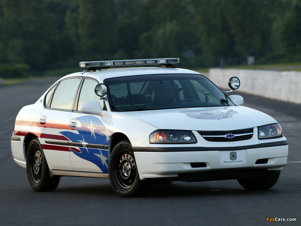 Chevrolet Impala Police 2001–07 images (1024 x 768)