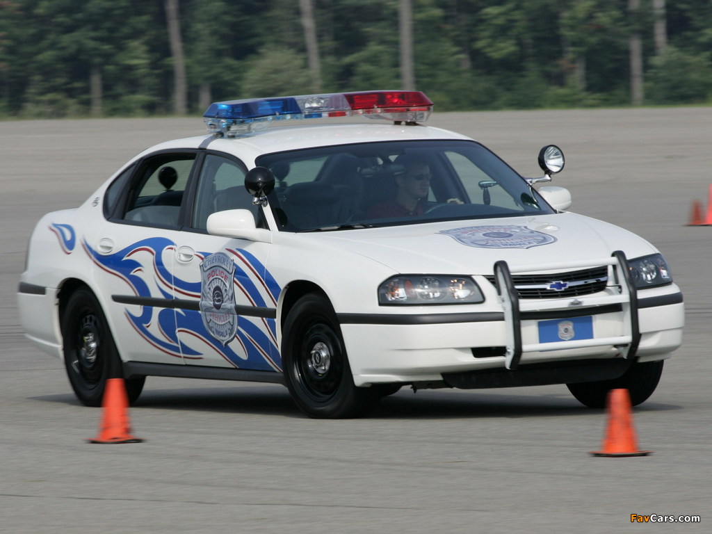 Chevrolet Impala Police 2001–07 photos (1024 x 768)