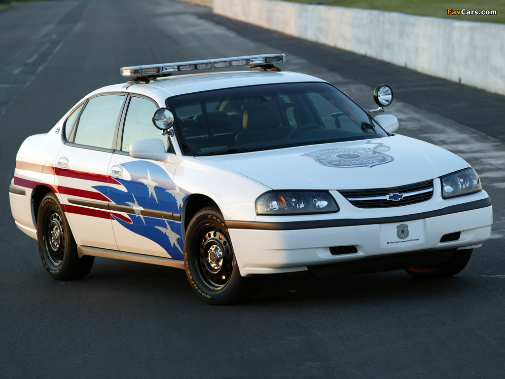 Chevrolet Impala Police 2001–07 photos (1024 x 768)