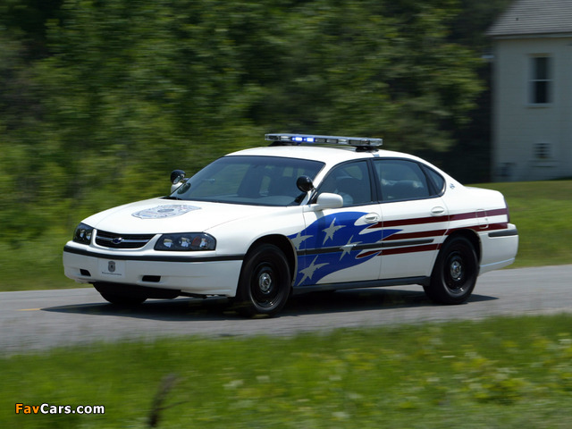 Chevrolet Impala Police 2001–07 pictures (640 x 480)