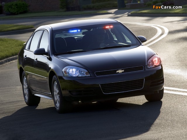 Chevrolet Impala Police 2007 photos (640 x 480)
