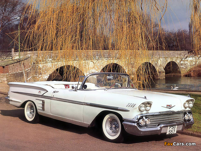 Images of Chevrolet Bel Air Impala Convertible 1958 (640 x 480)