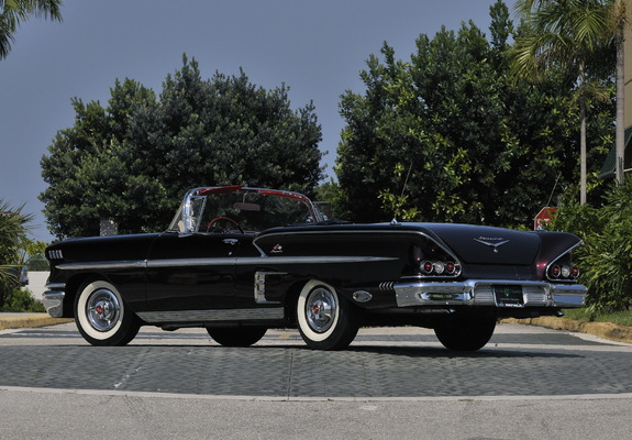Images of Chevrolet Bel Air Impala 348 Super Turbo-Thrust Tri-Power Convertible 1958