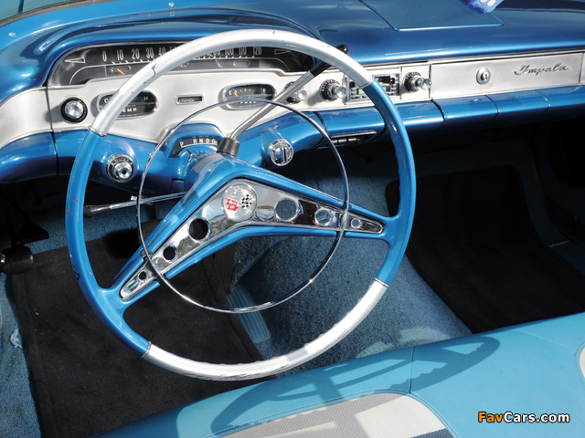 Images of Chevrolet Bel Air Impala Convertible (F1867) 1958 (640 x 480)