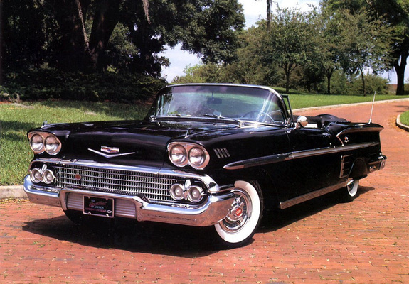 Images of Chevrolet Bel Air Impala Convertible (F1867) 1958