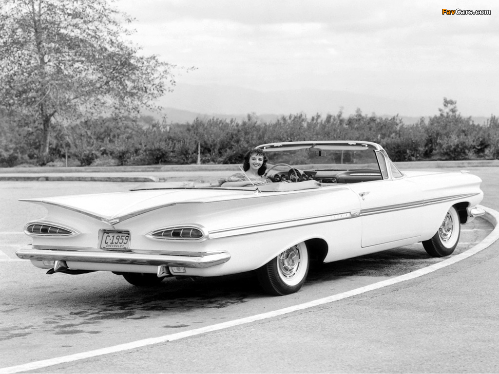 Images of Chevrolet Impala Convertible 1959 (1024 x 768)