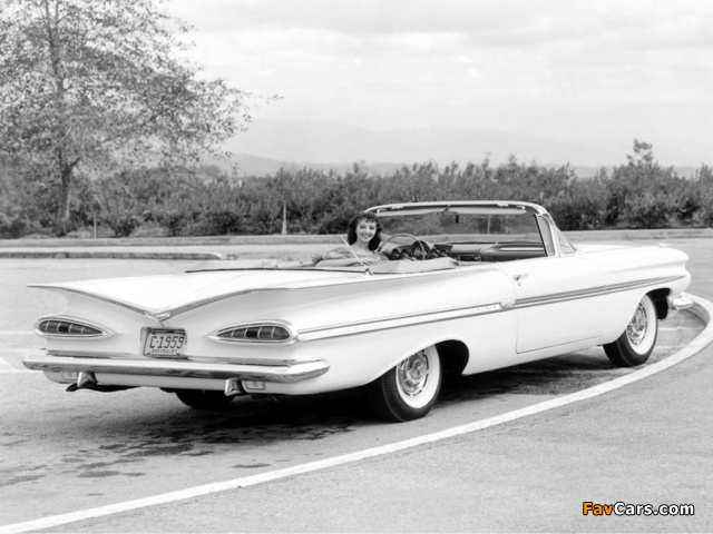 Images of Chevrolet Impala Convertible 1959 (640 x 480)