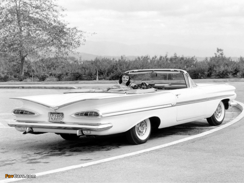 Images of Chevrolet Impala Convertible 1959 (800 x 600)