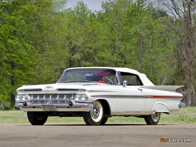 Images of Chevrolet Impala Convertible 1959 (640 x 480)