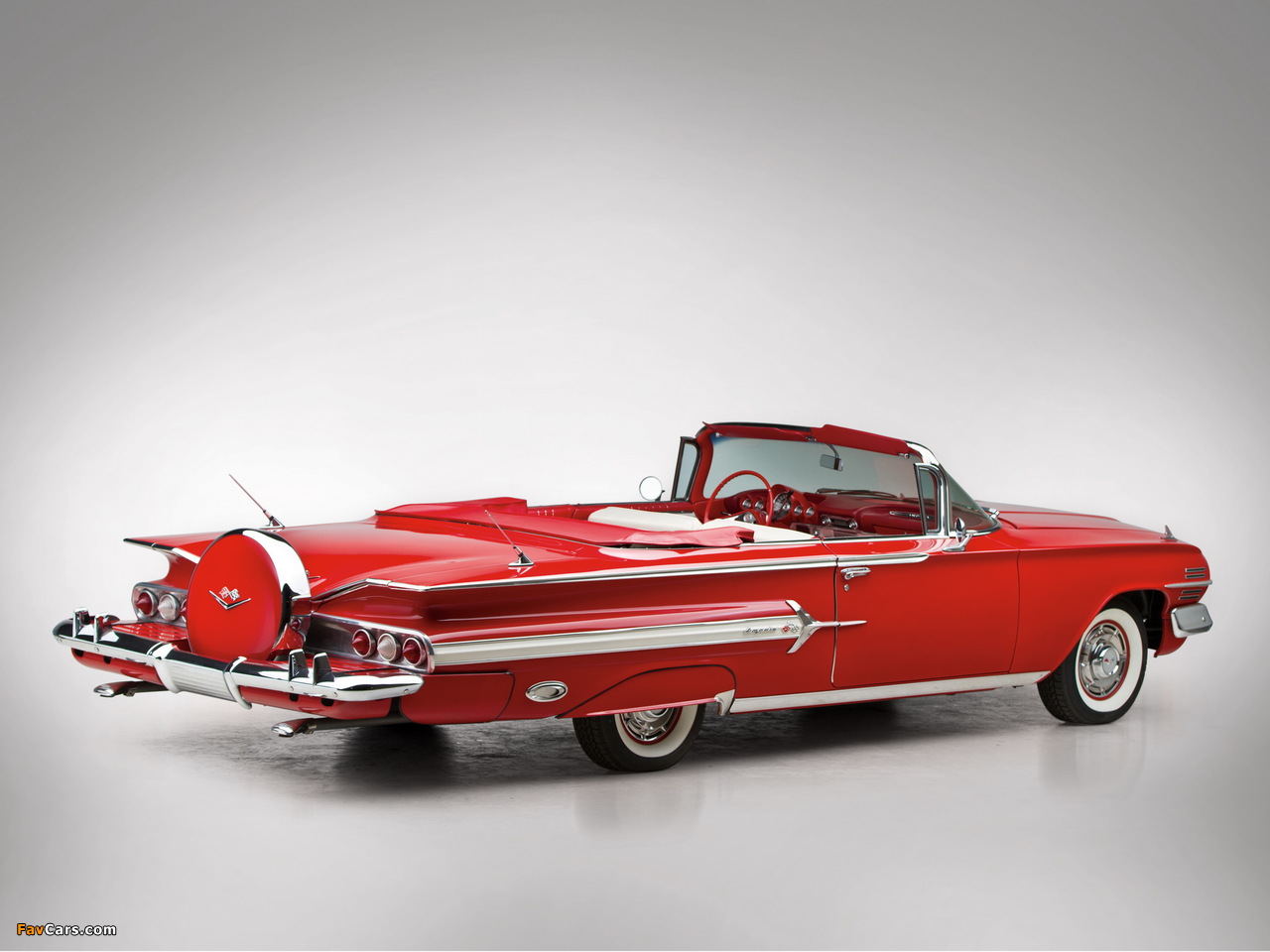 Images of Chevrolet Impala 348 Special Turbo-Thrust Convertible 1960 (1280 x 960)