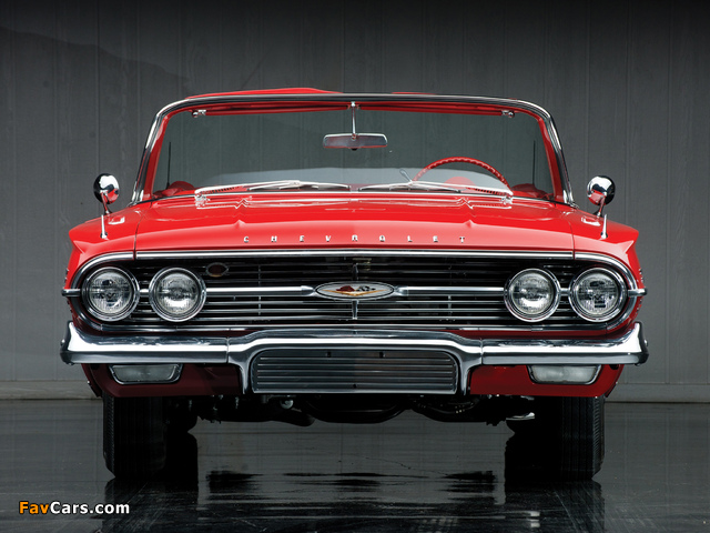 Images of Chevrolet Impala Convertible 1960 (640 x 480)
