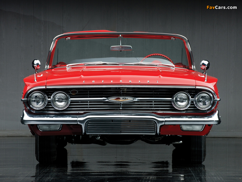Images of Chevrolet Impala Convertible 1960 (800 x 600)
