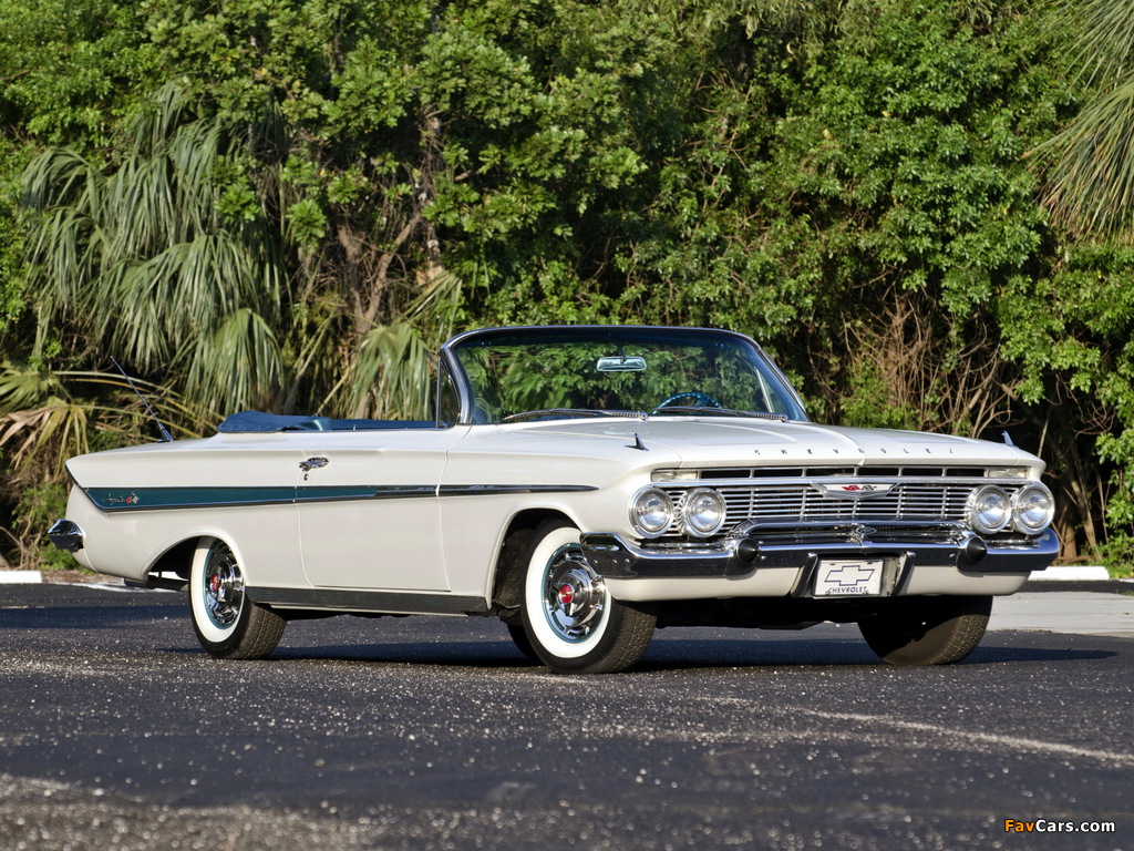 Images of Chevrolet Impala Convertible 1961 (1024 x 768)