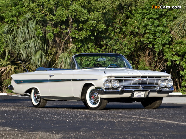 Images of Chevrolet Impala Convertible 1961 (640 x 480)