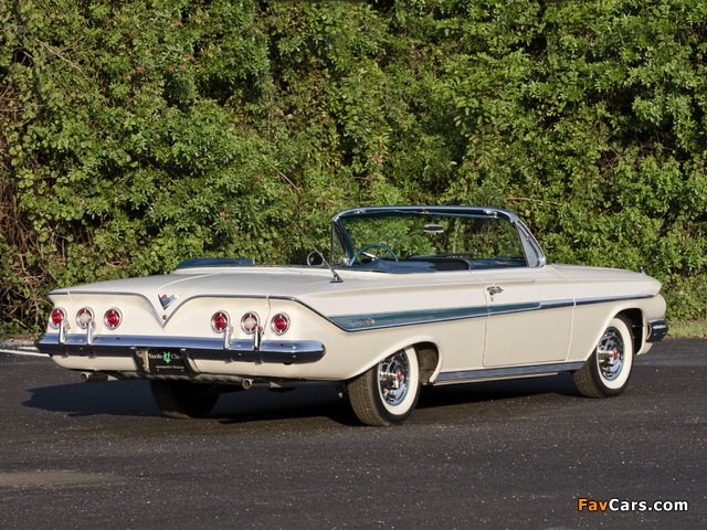Images of Chevrolet Impala Convertible 1961 (640 x 480)