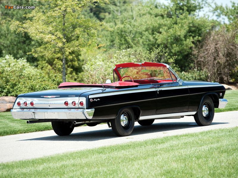 Images of Chevrolet Impala SS 409 Convertible 1962 (800 x 600)