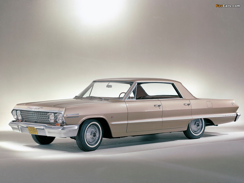 Images of Chevrolet Impala Sport Sedan 1963 (1024 x 768)