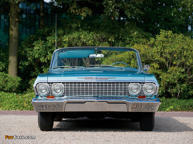 Images of Chevrolet Impala SS Convertible (1467) 1963 (640 x 480)