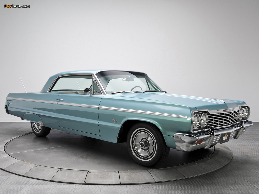 Images of Chevrolet Impala SS Sport Coupe (13/14-47) 1964 (1024 x 768)