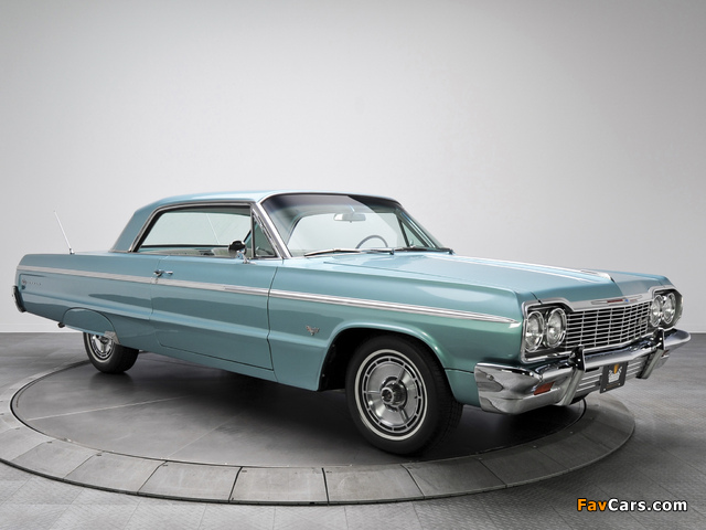 Images of Chevrolet Impala SS Sport Coupe (13/14-47) 1964 (640 x 480)