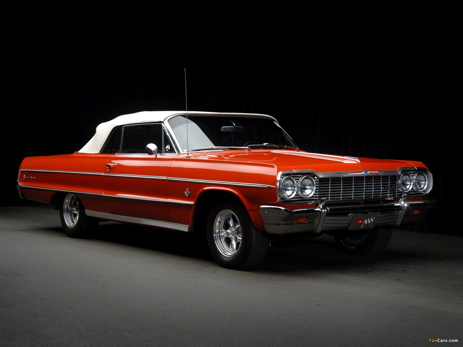 Images of Chevrolet Impala Convertible (17/18-67) 1964 (1600 x 1200)