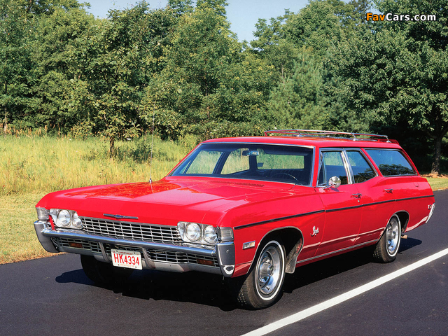 Images of Chevrolet Impala Station Wagon 1968 (640 x 480)