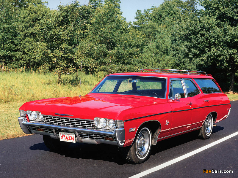 Images of Chevrolet Impala Station Wagon 1968 (800 x 600)