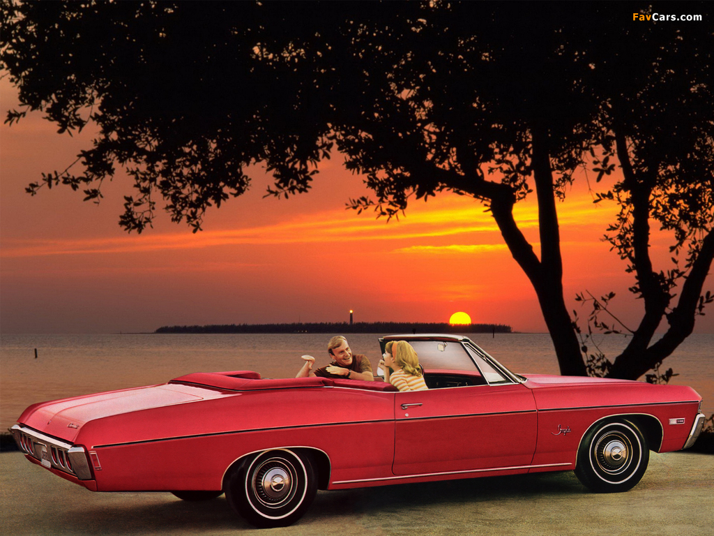 Images of Chevrolet Impala Convertible (16467) 1968 (1024 x 768)