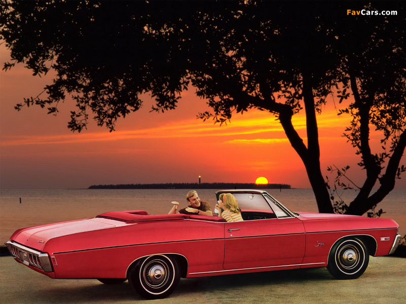 Images of Chevrolet Impala Convertible (16467) 1968 (800 x 600)