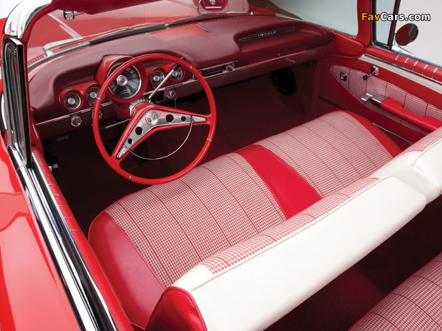 Photos of Chevrolet Impala 348 Special Turbo-Thrust Convertible 1960 (640 x 480)