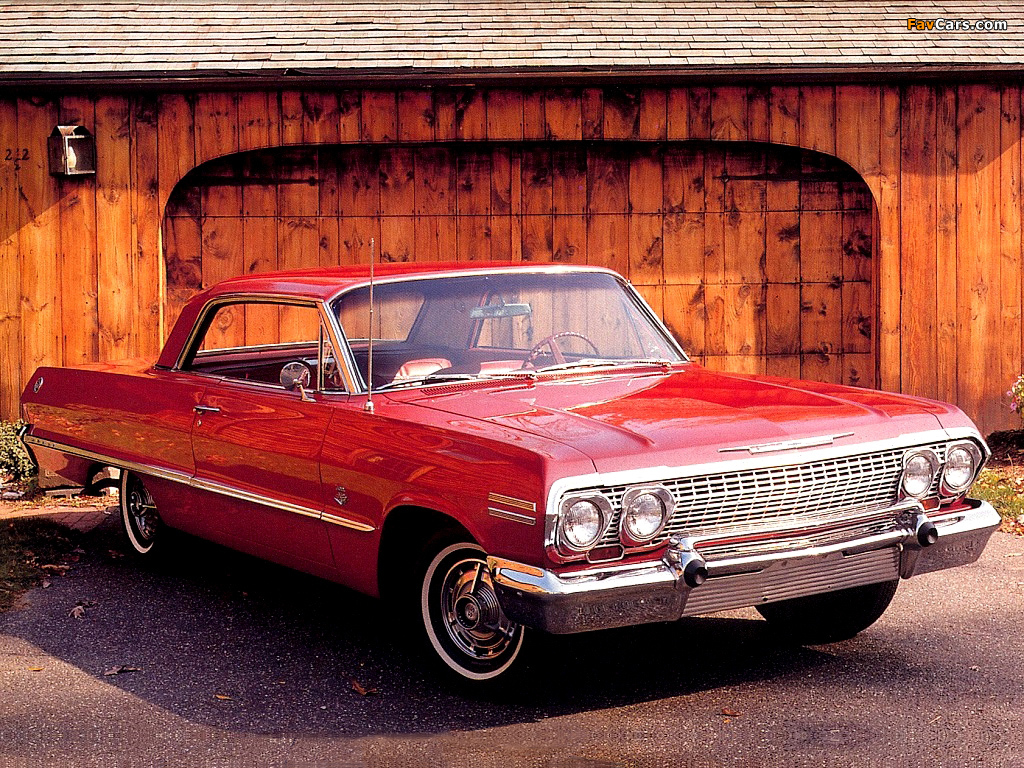 Photos of Chevrolet Impala SS Sport Coupe 1963 (1024 x 768)