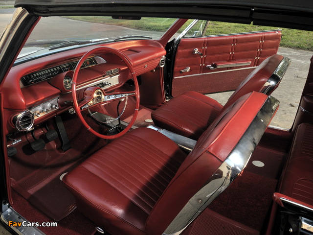 Photos of Chevrolet Impala SS Convertible (1467) 1963 (640 x 480)