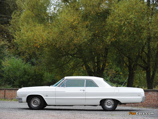 Photos of Chevrolet Impala SS Sport Coupe (13/14-47) 1964 (640 x 480)