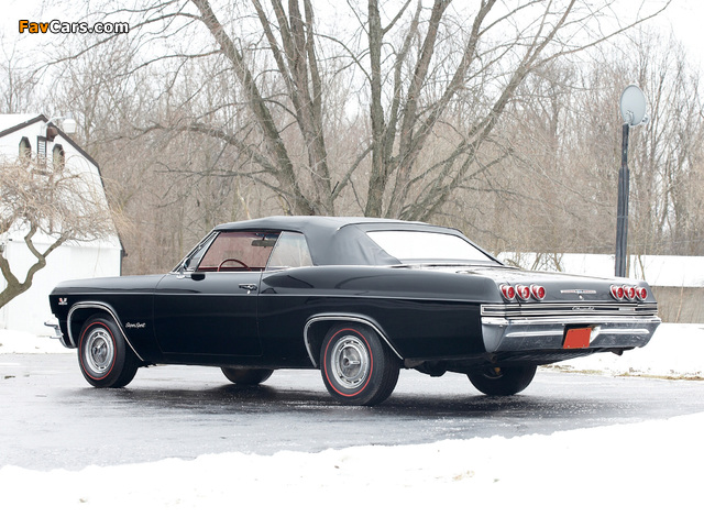 Photos of Chevrolet Impala SS Convertible 1965 (640 x 480)