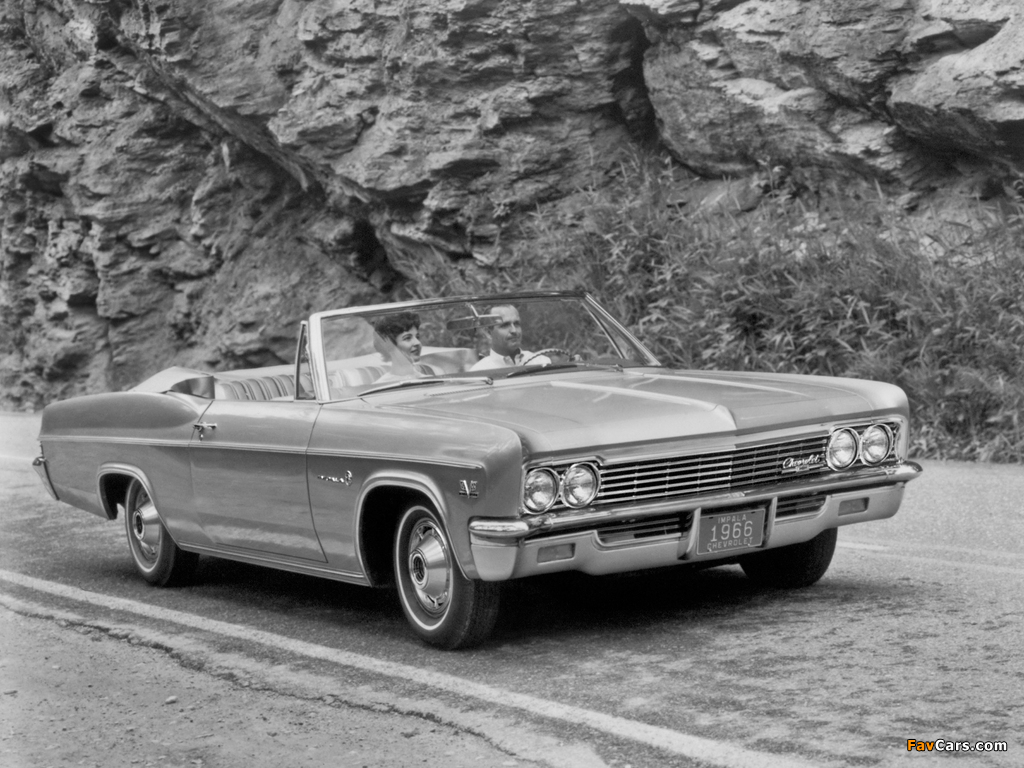 Photos of Chevrolet Impala Convertible 1966 (1024 x 768)