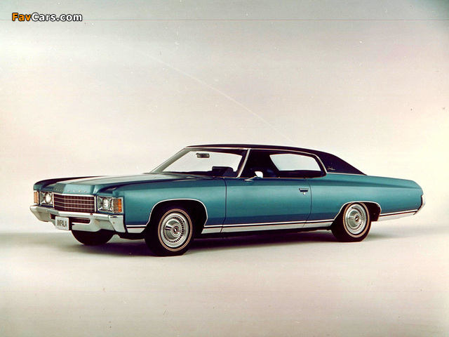 Photos of Chevrolet Impala Coupe 1971 (640 x 480)