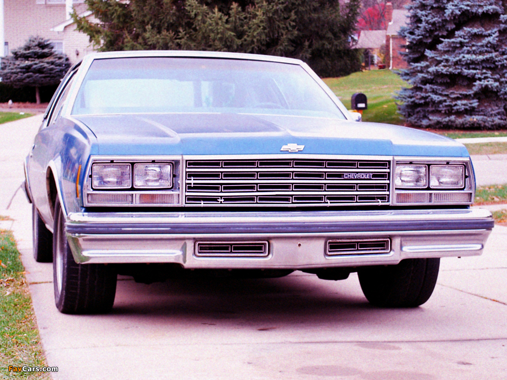 Photos of Chevrolet Impala Coupe 1979 (1024 x 768)