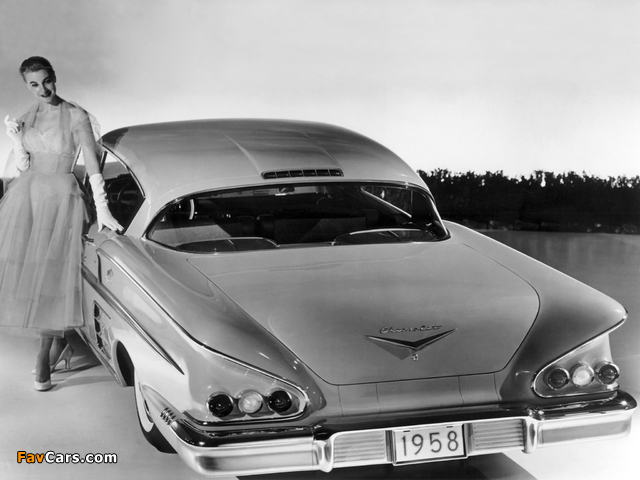 Pictures of Chevrolet Bel Air Impala (E58) 1958 (640 x 480)