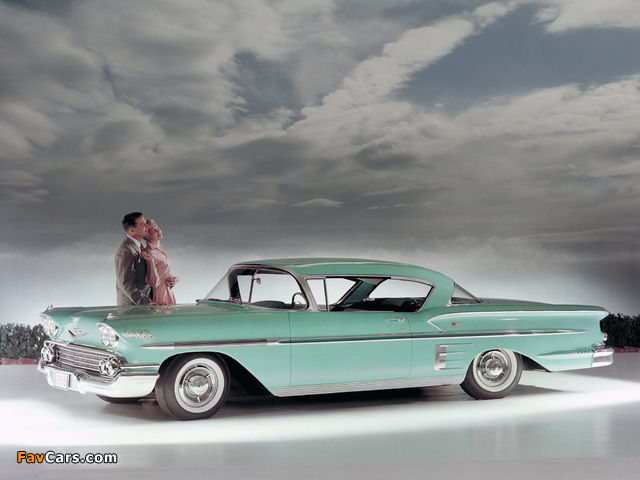 Pictures of Chevrolet Bel Air Impala (E58) 1958 (640 x 480)