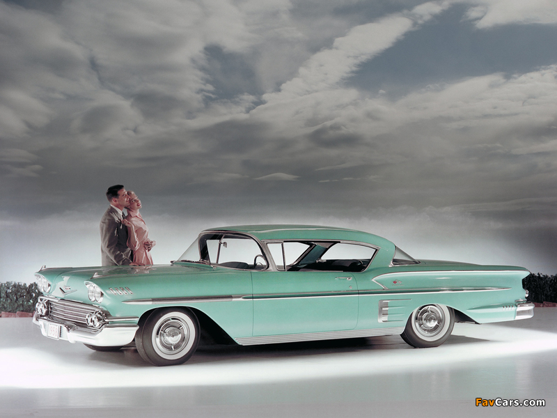 Pictures of Chevrolet Bel Air Impala (E58) 1958 (800 x 600)