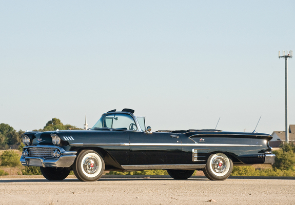 Pictures of Chevrolet Bel Air Impala 348 Super Turbo-Thrust Tri-Power Convertible 1958