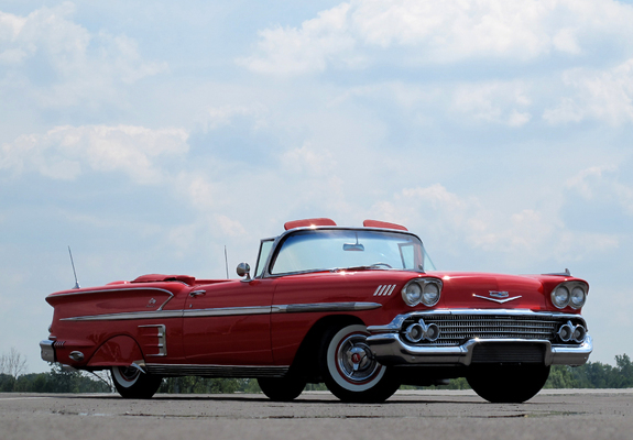 Pictures of Chevrolet Bel Air Impala Convertible (F1867) 1958