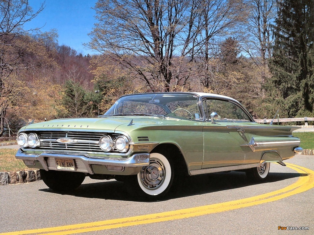 Pictures of Chevrolet Impala Sport Coupe 1960 (1024 x 768)