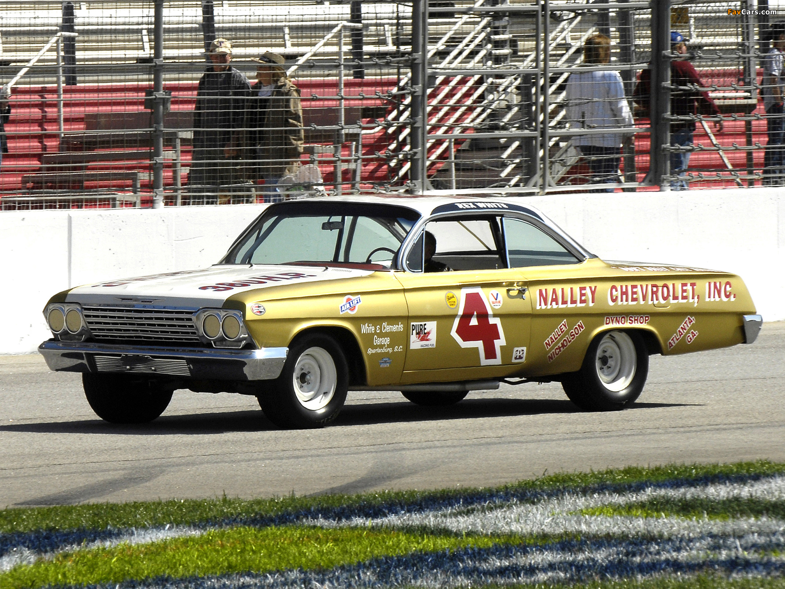 Pictures of Chevrolet Impala NASCAR Race Car 1962 (1600 x 1200)