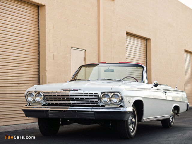 Pictures of Chevrolet Impala SS Convertible 1962 (640 x 480)