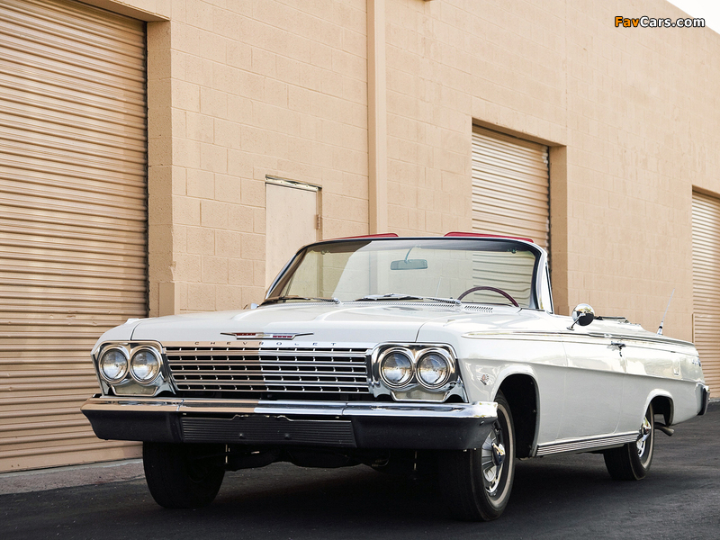 Pictures of Chevrolet Impala SS Convertible 1962 (800 x 600)